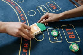 Slot game interface showing symbol grid and bet controls